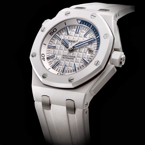 audemars piguet white|audemars piguet black ceramic.